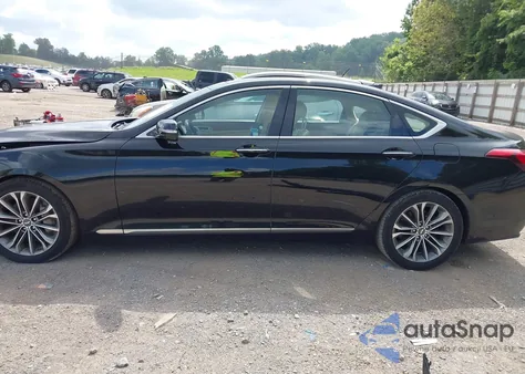 2016 Hyundai Genesis 3.8 z USA, uszkodzony, nr VIN KMHGN4JE4GU135157
